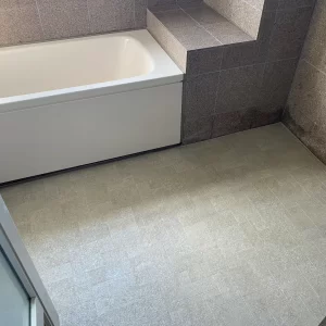 浴室タイル床シート施工　茅ヶ崎市T様邸のサムネイル