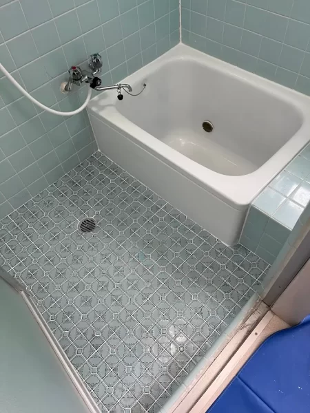 浴槽塗装　藤沢市　賃貸物件のアフター画像